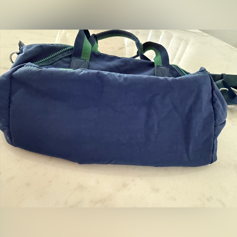 Kipling Navy and Lime Tote Bag - Picture 7 of 14